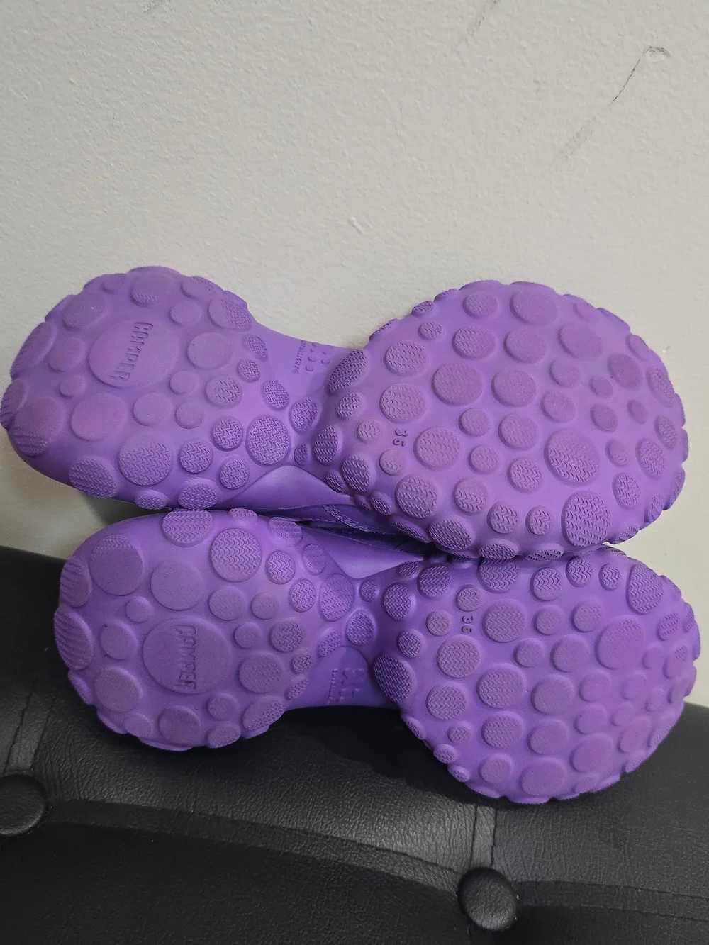Camper Pelotas Mars shoes, featuring a distinctive chunky textured outsole. - Picture 5 of 5